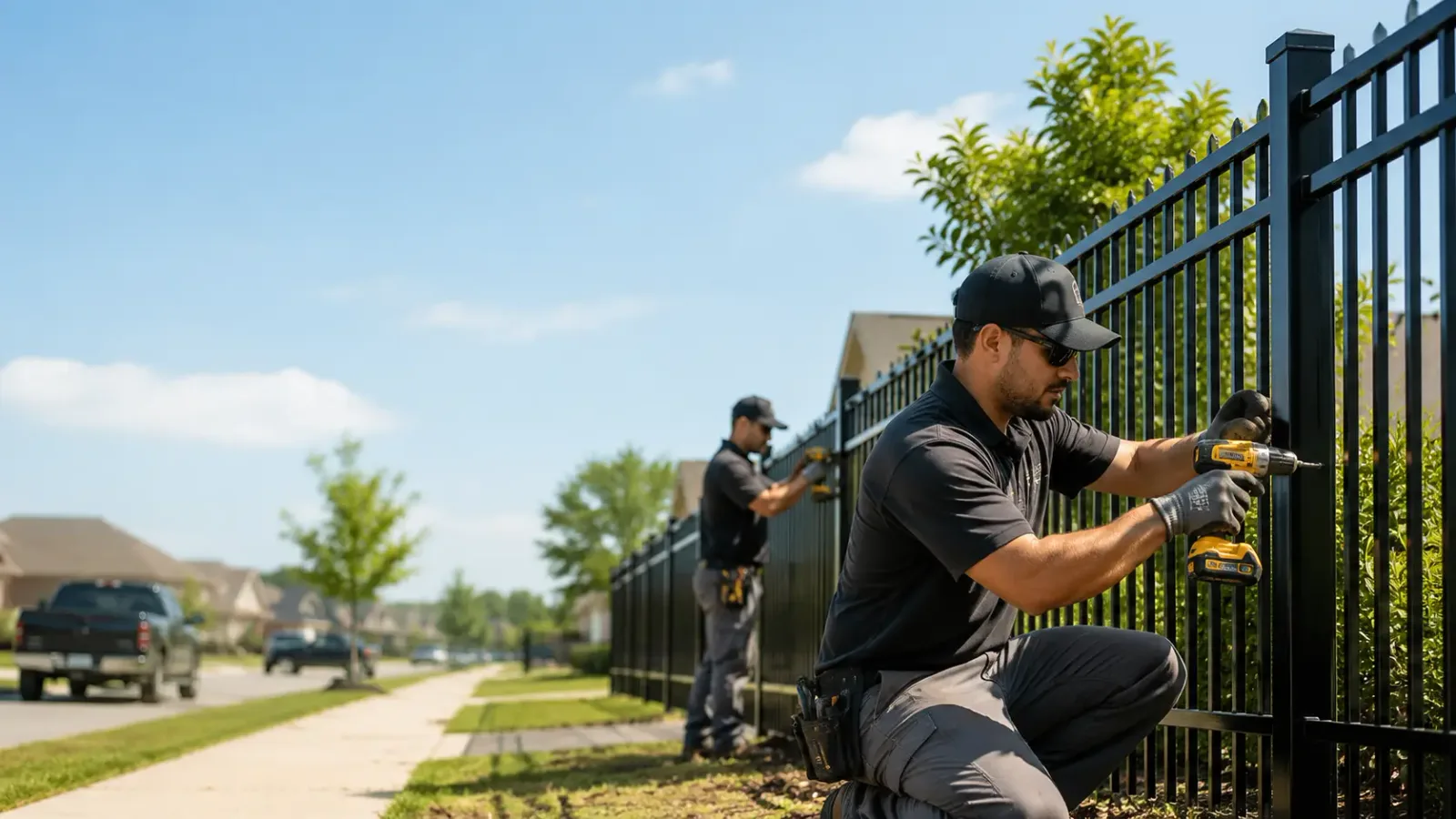 Metal Fence Installation in Ailey, GA